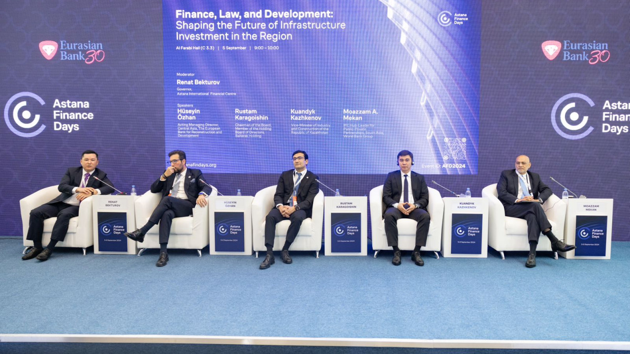 Астанада Еуразиядағы басты қаржы конференциясы – «Аstana Finance Days 2024» басталды