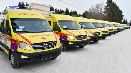 Jańa jyl qarsańynda jádel járdem 27 myńǵa jýyq shaqyrtý boıynsha qyzmet kórsetken