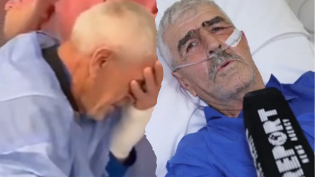 Ұшақ апатынан тірі қалған әзірбайжан азаматы әйелінің амандығын көріп, жылап жіберді (ВИДЕО)