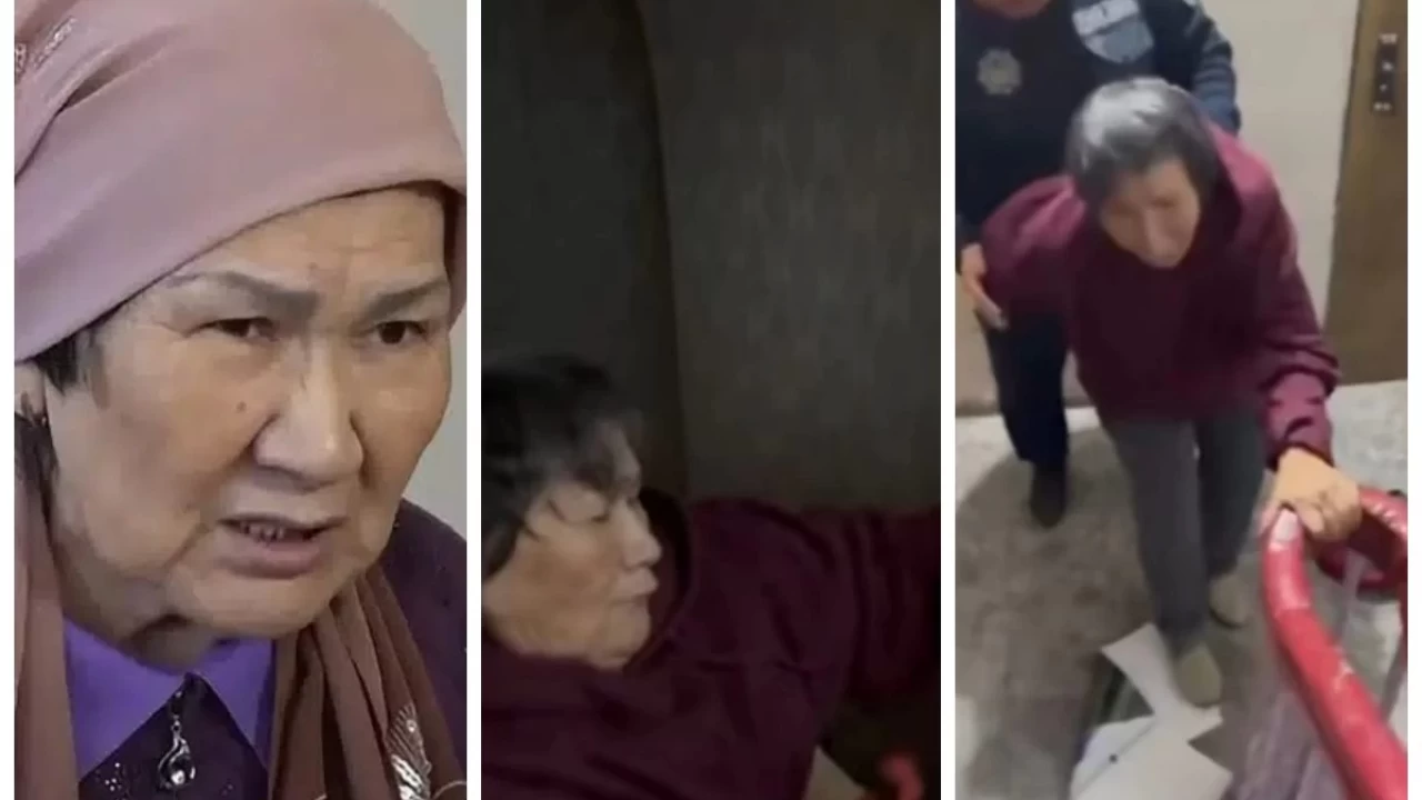Қабырғасы сынған әже: 77 жастағы әжені итерген полицей жазаланды