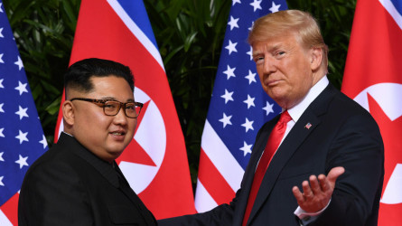 Трамп Ким Чен Ынмен кездесуге сақадай сай отыр