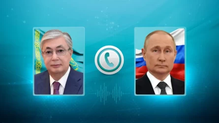 Токаев и Путин обсудили подготовку визита в Россию