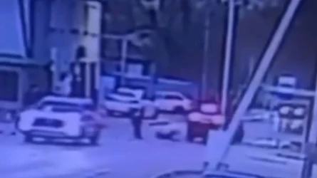 Алматыда тағы бір бала жол апатына түсті (ВИДЕО)
