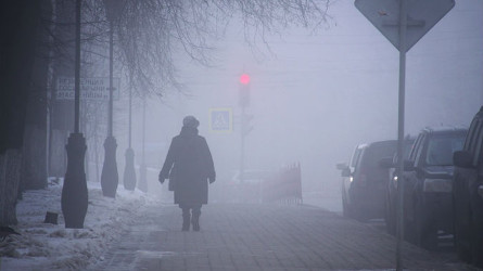 Бүгін елімізді тұман тұмшалап, жел үдейеді