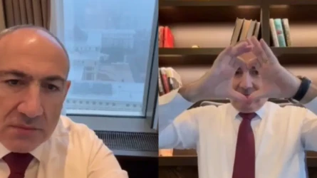 Пашинян под казахстанский хит записал видео из Астаны и отправил всем “сердечко”