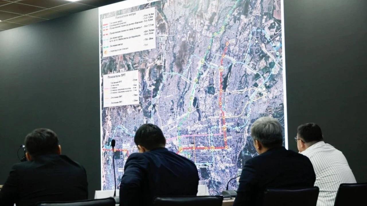 В Алматы планируют построить LRT до 2040 года