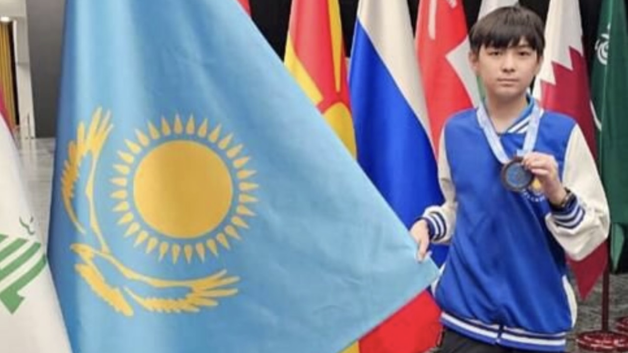 Астанадағы «NURORDA» мектеп-лицейінің 9-сынып оқушысы халықаралық олимпиададан жүлдегер атанды