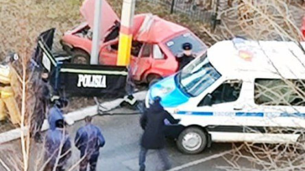 Қостанай облысында полициядан қашқан жүргізуші қаза тапты