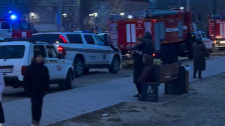 Құлсарыда белгісіз адам мектепке бомба қойылғанын айтқан