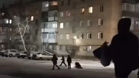 В Караганде дети бросили петарду в упавшего мужчину