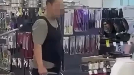 Сәтбаевта дүкенге пышақпен тап берген ер адам ұсталды