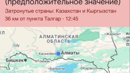 Жители Алматы сообщили о подземных толчках после землетрясения в Китае