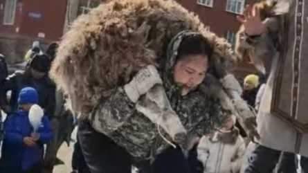 Салмағы өзінен 2 есе ауыр қошқарды 100 рет көтерген әйел ерлерді басып озды
