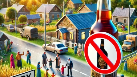 "Сухой закон" объявили 33 села в западном Казахстане