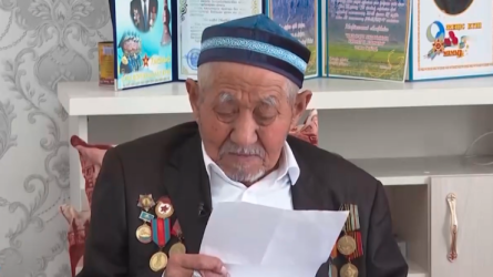 Ветеран, участвовавший в освобождении Варшавы и взятии Берлина, проживает в Туркестанской области