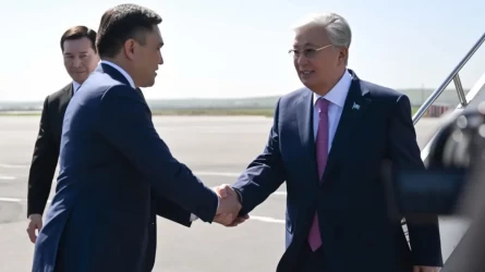 Президент Казахстана прибыл в Шымкент