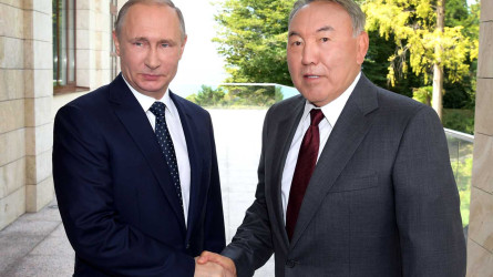 Путин Назарбаевпен кездесу өткізді