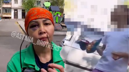 Астаналық жалаңаш ер адам подъезде қыз баланы қорқытқан (ВИДЕО)
