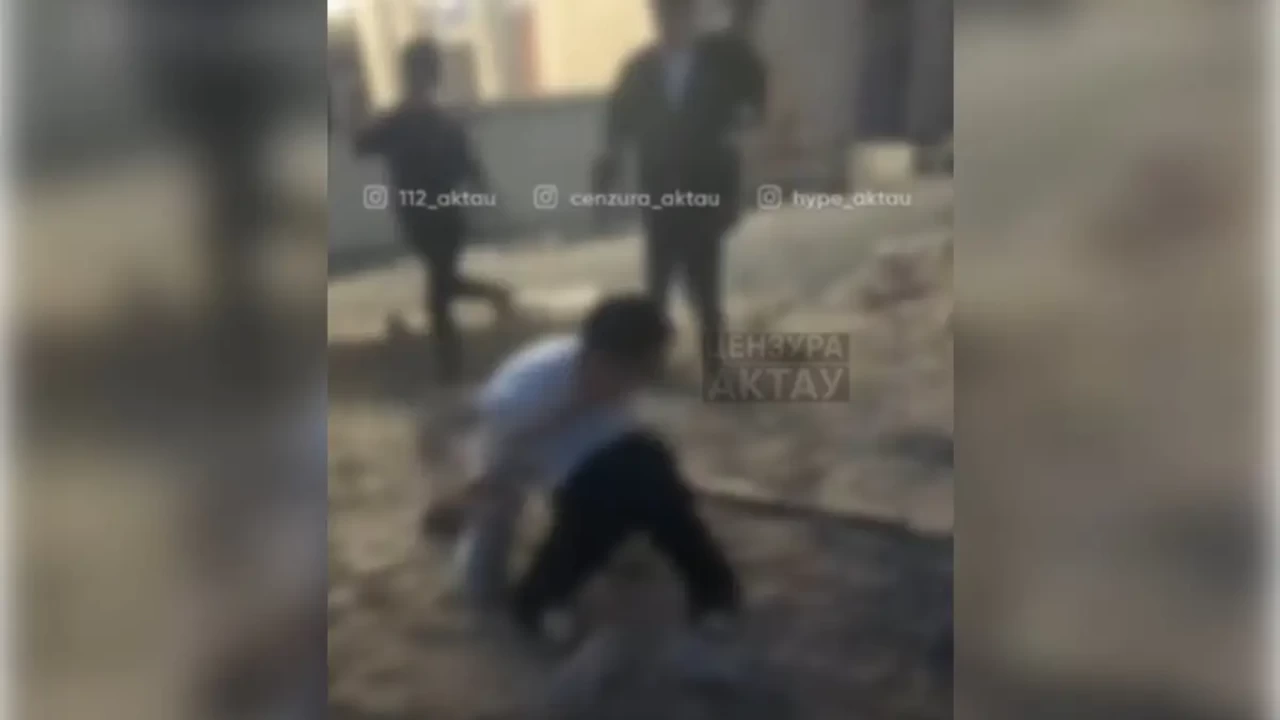 Ақтаулық ер адам өз баласын итше төбелестіріп, соны видеоға түсірген (ВИДЕО)