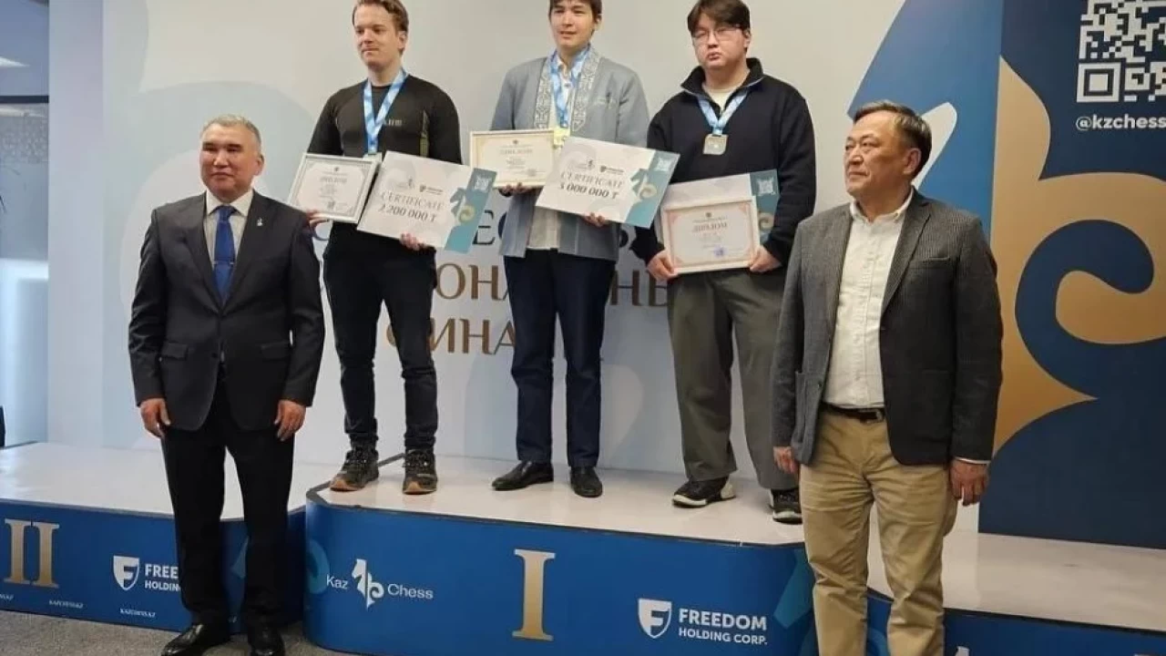 Қазыбек Нөгербек алғаш рет классикалық шахматтан Қазақстан чемпионы атанды