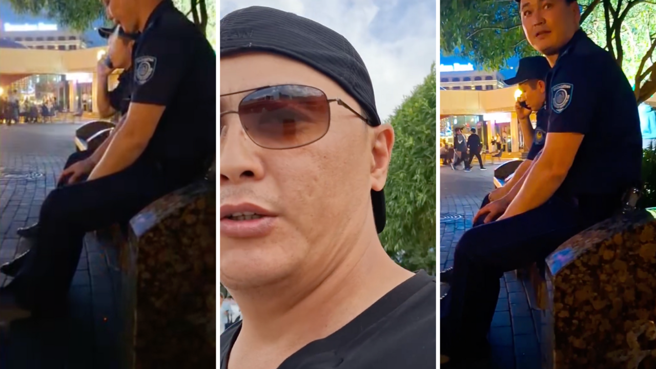 Полицейге «Темекі шекпе» деп ескерту жасаған белсенді 117 мың теңге айыппұл арқалады