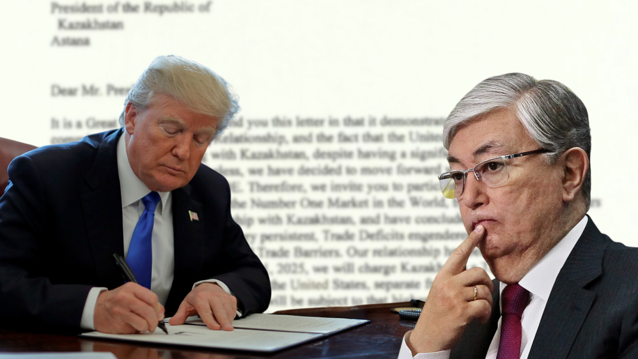 Трамп вводит 25 - процентную пошлину на товары из Казахстана