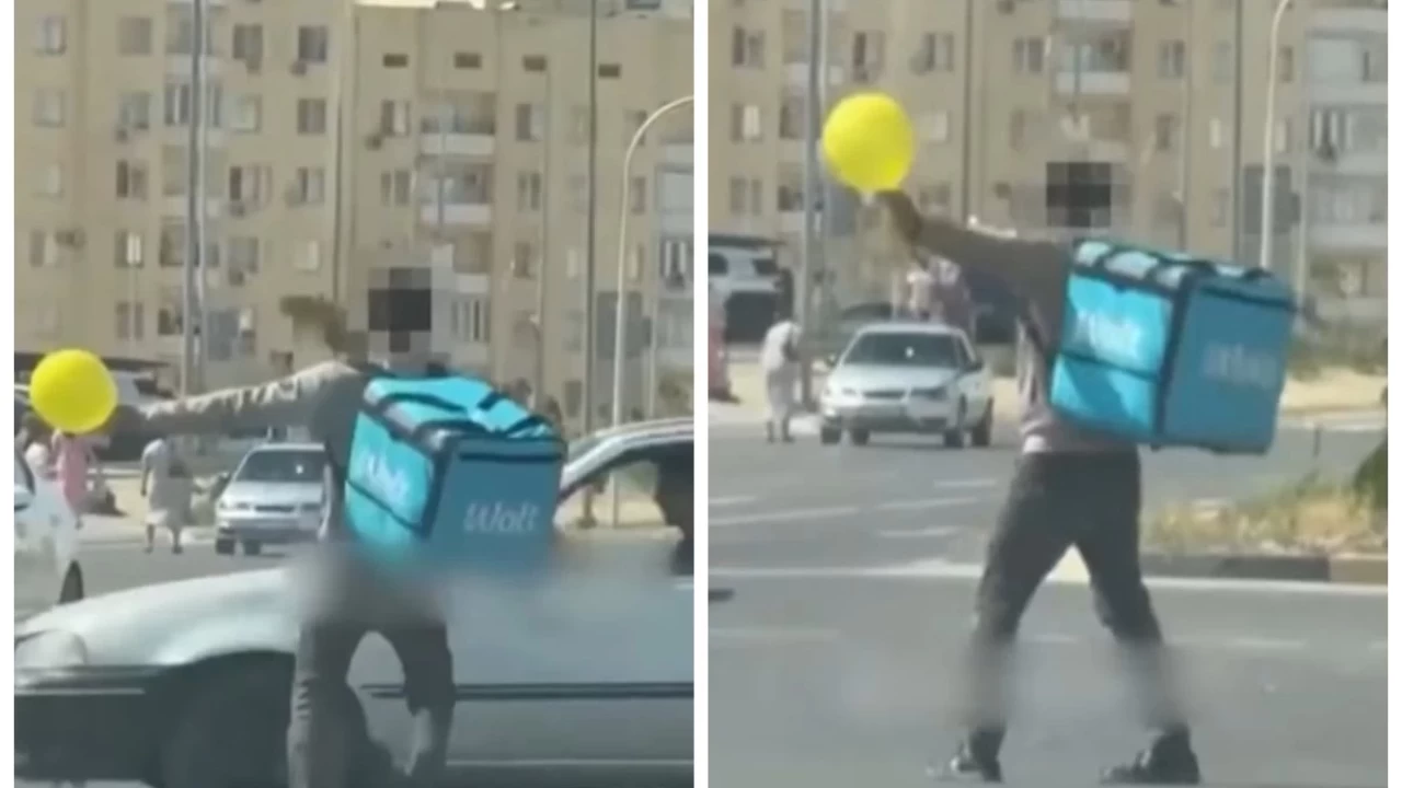 Ақтауда бағдаршам істемей қалған жолды реттеген курьерге 40 мың теңге айыппұл салынды