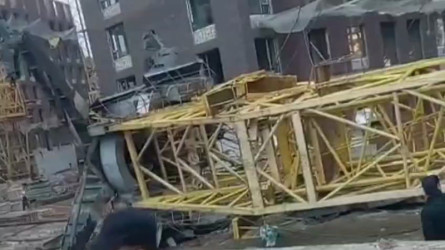 Астанада кран құлап, қаза тапқан жұмысшының өліміне байланысты қылмыстық іс қозғалды