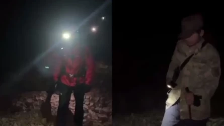 В горах Алматинской области более восьми часов искали потерявшегося туриста