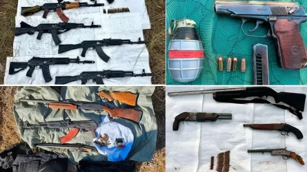 Қаңтар оқиғасынан қалған қарулар елдің бірнеше өңірінен табылды