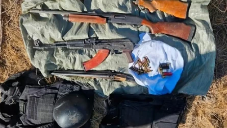КНБ изъял оружие и боеприпасы в Астане, Шымкенте и других регионах Казахстана