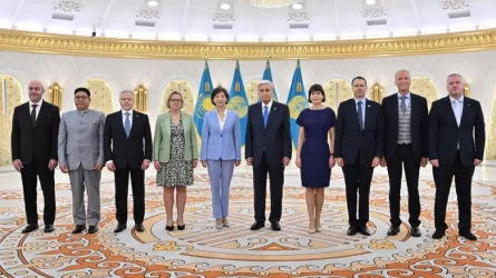 Президент Казахстана принял верительные грамоты от послов восьми государств и представителя ООН