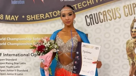 Олимпиада чемпионы Серік Сәпиевтің қызы әлем чемпионатында үздік бестіктің қатарына кірді