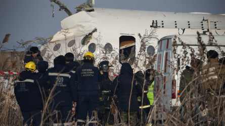 Алматыда 2019 жылғы Bek Air ұшағының апатына байланысты қайтыс болған пилоттарды соттап жатыр