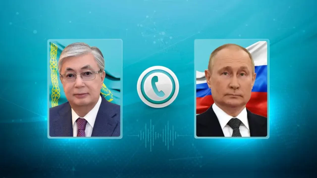 Токаев провёл телефонный разговор с Владимиром Путиным