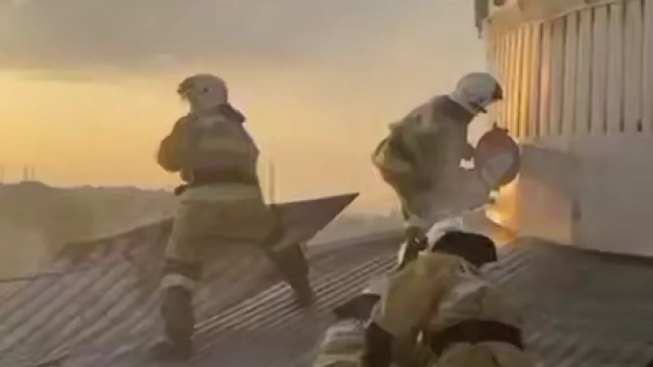 Шымкенттегі мешіт өртенді