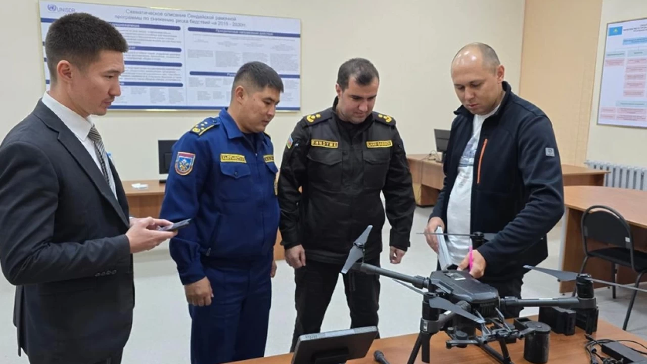Азербайджан, Казахстан и Кыргызстан провели совместный тренинг по применению дронов в ЧС
