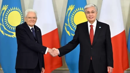 Президент Италии поблагодарил Токаева за дружбу во время визита в Астану