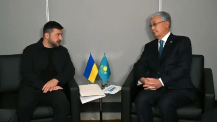 Токаев и Зеленский обсудили пути мирного урегулирования конфликта в Украине
