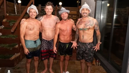Қазақстандықтар Backstreet Boys әншілерін моншаға апарып, ерекше шығарып салды