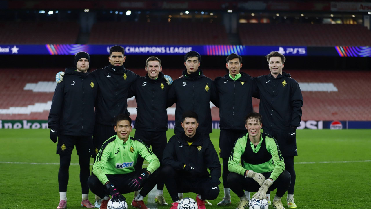 «Қайрат» «Арсенал» қақпасына 2 гол салды