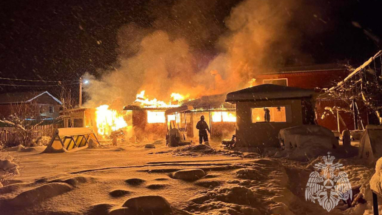 Двое детей погибли при пожаре в Павлодарской области