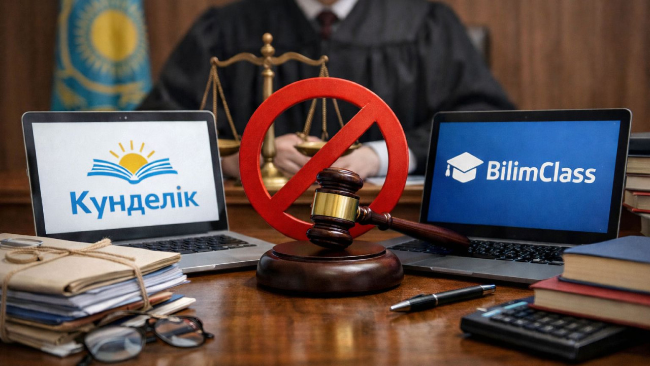 Суд временно запретил замену «Күнделік» на BilimClass в школах Алматы