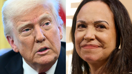 Венесуэльская оппозиционерка передала Нобелевскую премию Трампу
