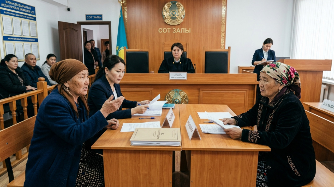 Бұрынғы құдағилар 126 мың теңге үшін соттасты