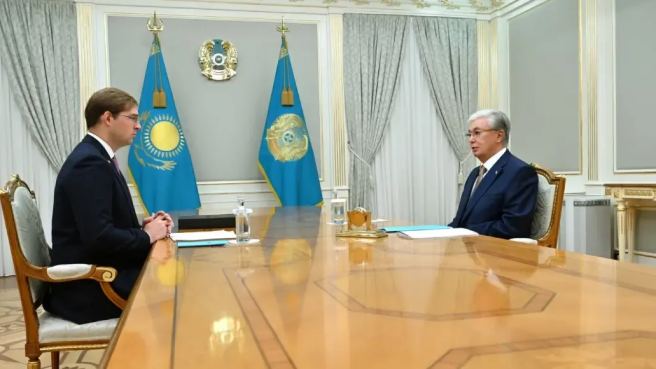 Токаев принял президента FIDE Тимура Турлова