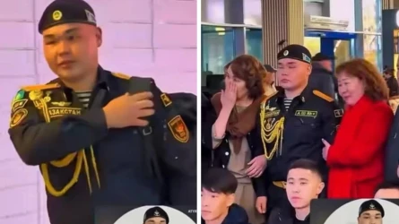 Каспийдегі қайғылы оқиғадан аман қалған Бекет Мырзағалиев әскери борышын аяқтады