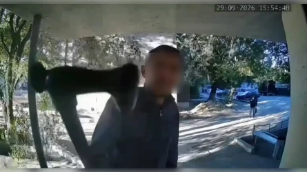 В Семее мужчина под воздействием наркотиков разбил домофон в подъезде