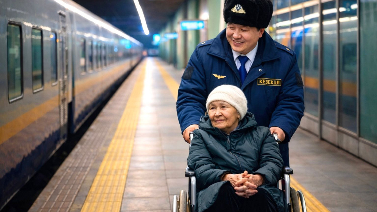 Енді мүгедектігі бар жолаушылар вокзалда көмекті алдын ала онлайн рәсімдей алады