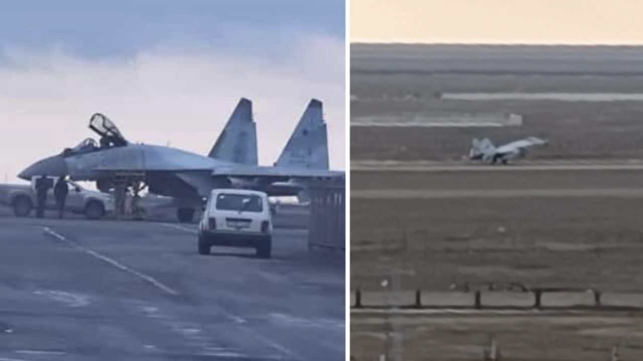 Ресейлік жойғыш ұшақ күтпеген жерден Атырау әуежайына кеп қонған